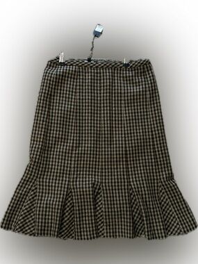 NWT Talbots plaid midi skirt